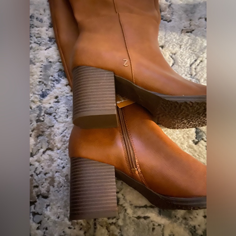ZODIAC Riona Block-Heel Riding Boots - Picture 3 of 5